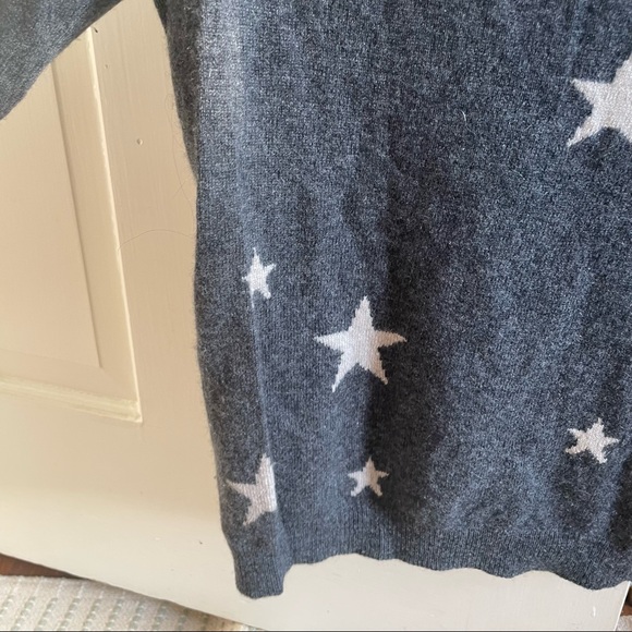 Philosophy cashmere grey star crewneck sweater - Picture 6 of 6